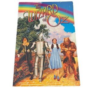 The Wizard Of Oz RARE Large Story Book by Warner Bros "Relive The Dream" 23x15"